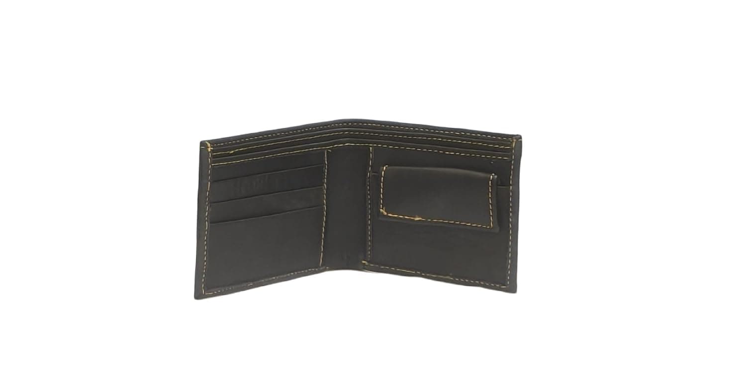 Leather Wallet for Mens Ultra Strong Stitching | 3 Card Slots