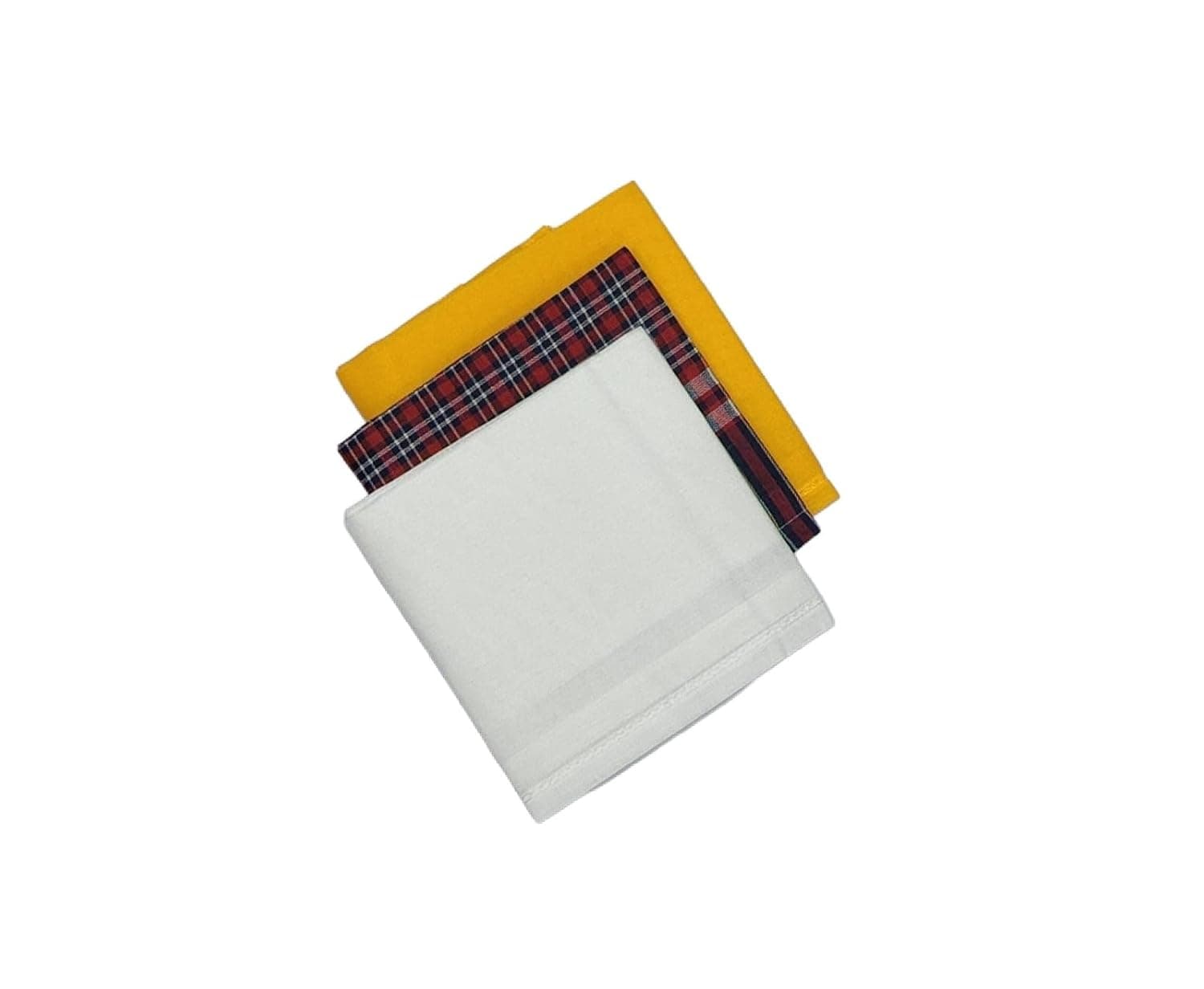 Design Coloured/Check Assorted Mens Handkerchiefs Pure Cotton Hankies Perfect…