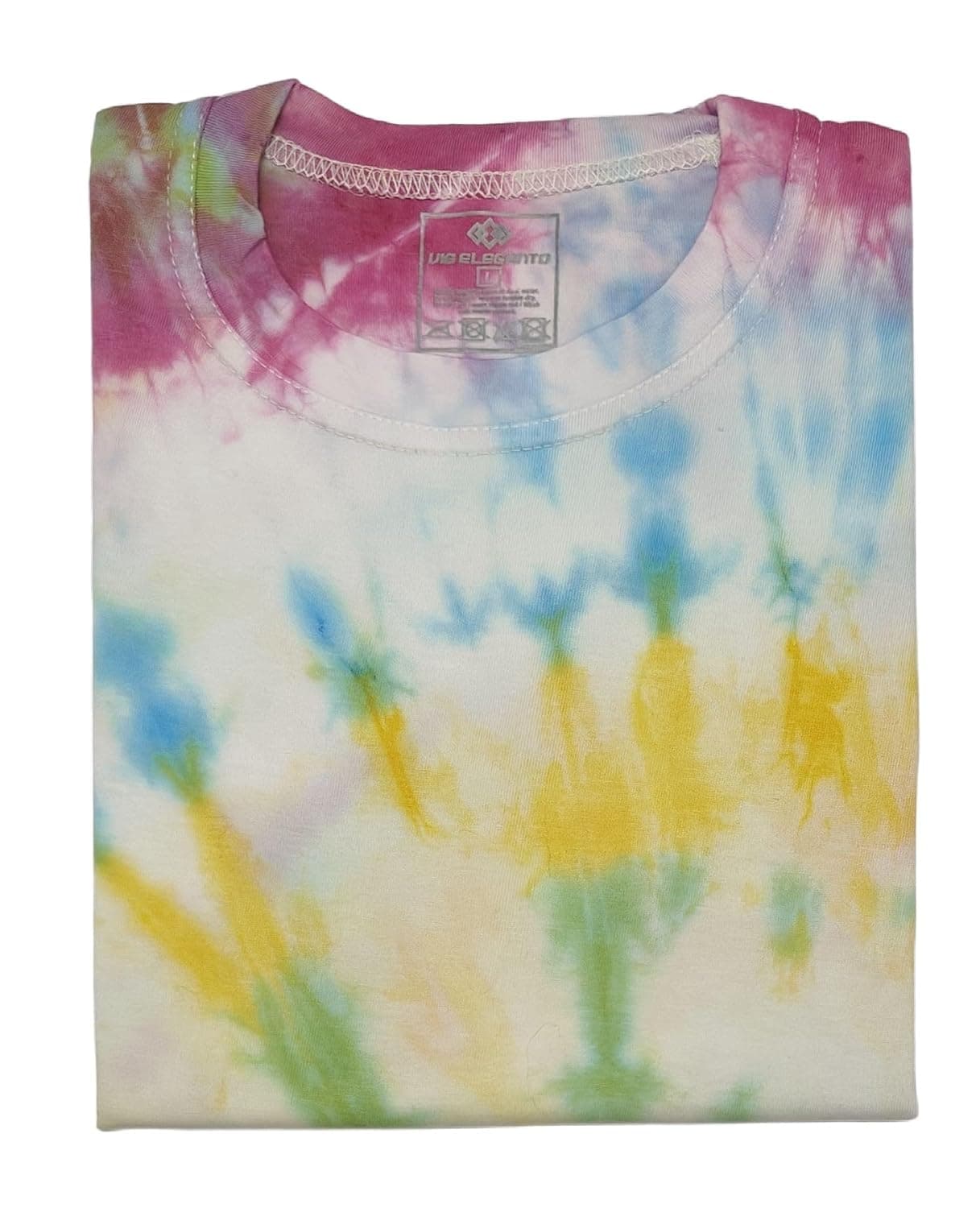 Ultra-Soft & Breathable Tie & Dye Hand Crafted Cotton Round Neck T-Shirts for…
